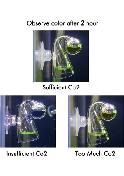 Resim Stili Olarak 15ML Akvaryum Co2 Gösterge Çözümü 15ML Balık Tankı Uzun Vadeli Monitör Co2 Testi Ph Sıvı Su Bitkileri Için (Damla Denetleyicisi ile Kullanılır) (Yurt Dışından) fırsatları