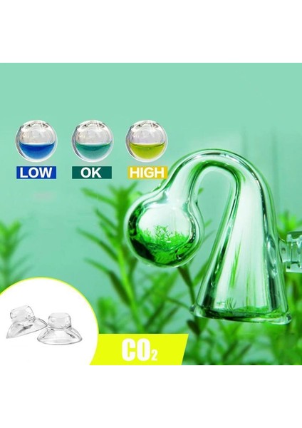 15ML Sadece Stil Akvaryum Balıkları Tankı Co2 Diffüz Cam Damla Denetleyicisi Co2 Konsantrasyon Için Monitör Cam Damla Denetleyicisi Ph Uzun Vadeli Gösterge Test Cihazı (Yurt Dışından) fiyatları