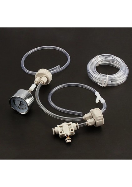 Standart Sürüm Stili Dıy Co2 Vana Difüzör Akvaryum Kaynağı Balık Tankı Su Çim Basınçlı Hava Akış Cihazı ile Ev Yapımı Karbon Dioksit Jeneratör Kiti (Yurt Dışından)