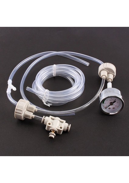 Standart Sürüm Stili Dıy Co2 Vana Difüzör Akvaryum Kaynağı Balık Tankı Su Çim Basınçlı Hava Akış Cihazı ile Ev Yapımı Karbon Dioksit Jeneratör Kiti (Yurt Dışından) fiyatları