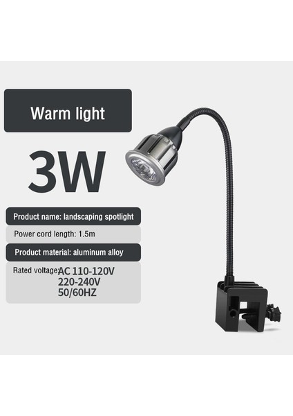 No.1 Tarzı LED Akvaryum Işığı Tam Spektrum Cob Balık Tankı Bitkili Akvaryumlar Için Peyzaj Spot Işığı Smallnano Tankları Teraryum Dekoru (Yurt Dışından)