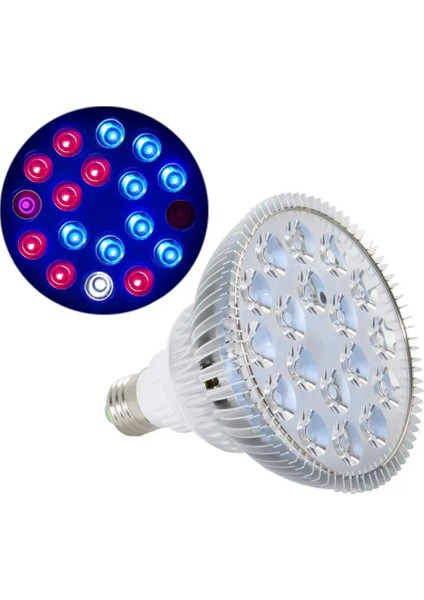 7r 8b 1uv 1ır 1W Stili 54W LED Pet Aydınlatma Balık Tankı Lambası LED Akvaryum Işık Bitki Ampul Tuzlu Su Deniz Mercan Resifi Sump Yosun Uv Ir Kırmızı Mavi (Yurt Dışından)