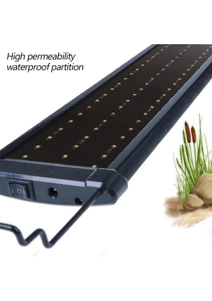 40CM Abd Fiş Stili LED Akvaryum Işığı Çok Renkli Tam Spektrum cm Bitkili Akvaryum LED Aydınlatma Lambası Süper Ince Balık Tankı Sualtı Lambası (Yurt Dışından) indirimleri