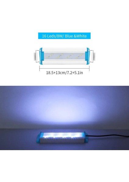 SDW-L20BW-EU Stili V Akvaryum Klipsli Işık Süper Ince Akvaryum Bitkili Akvaryum Lambası cm LED Akvaryum Aydınlatması Ab Gücü (Yurt Dışından) fiyatları