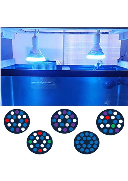 18C Tarzı 54W Akvaryum LED Aydınlatma E27 LED Tam Spektrum Mercan Resif Bitkileri Işık Büyütüyor PAR38 Balık Tankları Sump Alg Refugiums Için Akvaryumlar (Yurt Dışından) fırsatları