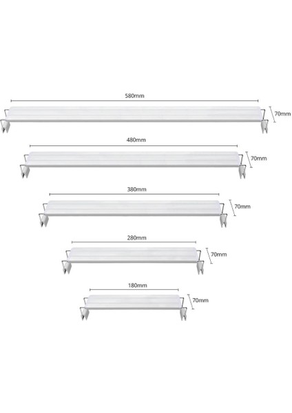 18CM Tarzı 10W 15W 20W 25W LED Akvaryum Işık Klipsli Balık Tankı Işık 220V Ab Su Geçirmez LED Bar Tüp Lamba Ampul Su Bitkileri Işık Büyümek (Yurt Dışından) modelleri
