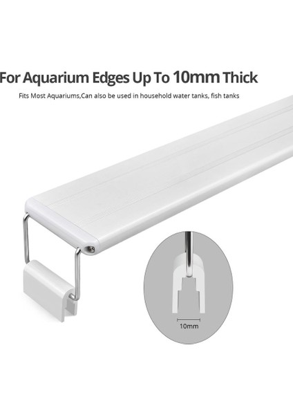 18CM Tarzı 10W 15W 20W 25W LED Akvaryum Işık Klipsli Balık Tankı Işık 220V Ab Su Geçirmez LED Bar Tüp Lamba Ampul Su Bitkileri Işık Büyümek (Yurt Dışından) indirimleri