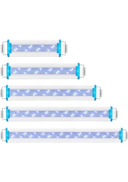Gümüş Tarzı Akvaryum LED Işık Süper Ince Balık Tankı Su Bitkisi Aydınlatma Büyümek Su Geçirmez Parlak Klip Lamba Balık Tankı Için Mavi LED cm (Yurt Dışından) indirimleri