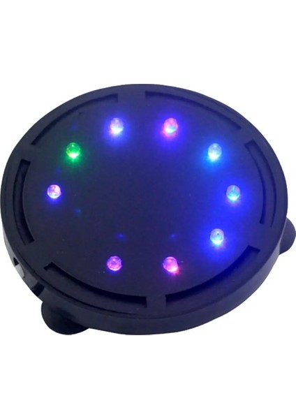 C Stili 40% Sıcak Satış!!! Sualtı Renkli Rgb Oksijen Kabarcık Yuvarlak Işık Akvaryum Balık Tankı Dekor Lambası (Yurt Dışından) indirimleri