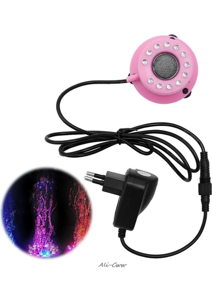 1 Adet Balık Tankı Mini Renkli Dalgıç Işık 12 LED Hava Perdesi Kabarcıklar Akvaryum Aksesuarları Ab Tak Yeni (Yurt Dışından)