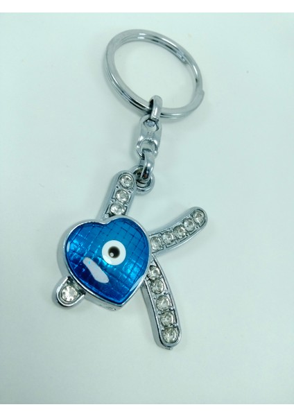 K Harfli Nazar Boncuklu EN04001 Anahtarlık fırsatları