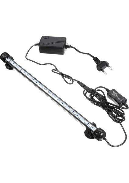 Ab Fiş Tarzı 38CM Renkli Bluetooth App LED Akvaryum Balık Tankı Işık Rgb Renk Değişen Sualtı Işık Dalgıç Kristal Cam Işıklar (Yurt Dışından)