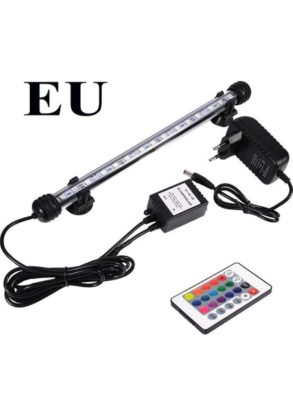 29CM Ab Tarzı Balık Tankı Işık LED Uzaktan Kumanda Renk Değişikliği Balık Tankı Lambası Rgb Abd Ab Tak Dalgıç Balık Tankı Işık IP68 Su Geçirmez (Yurt Dışından)
