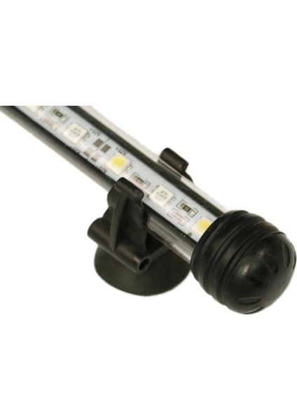 Uzak Stil ile 48 cm Rgb cm Su Geçirmez LED Akvaryum Aydınlatma Balık Tankı Işık Çubuğu Bluewhite Dalgıç Sualtı Lamba Işığı Sucul Dekor (Yurt Dışından)