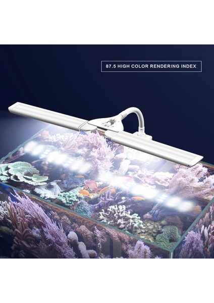 Abd Fiş Stili C Stili Ayarlanabilir Balık Tankı Dört Sıralı Işıklar LED Akvaryum Klipsli Aydınlatma Lambası Euus Plug (Yurt Dışından) fırsatları