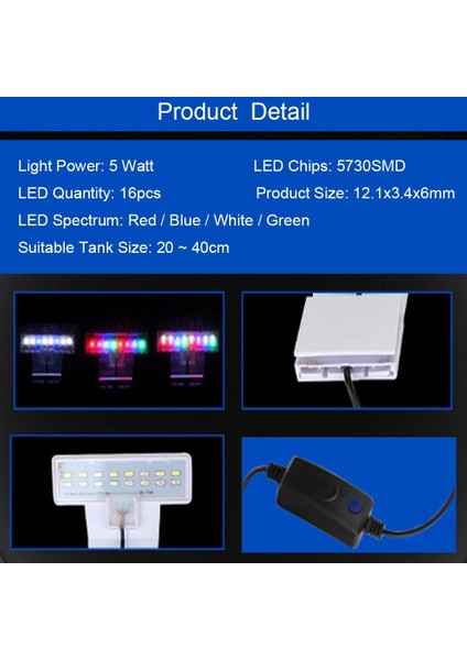 M180-W Abd Fiş Stili Süper Ince LED Akvaryum Işıkları Klipsli LED Bitkiler Işık Büyütüyor 5W Su Tatlısu Lambaları Balık Tankları Için Su Geçirmez Lamba (Yurt Dışından) indirimleri