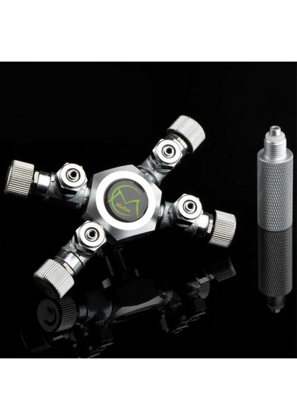 Dörtte Bir Tarzı Akvaryum Dıy Çok Yönlü Co2 Dağıtıcı Bölücü Iğneli Vana Çek Valf Solenoid Co2 Kontrol Sistemi Için Kabarcık Sayacı (Yurt Dışından)