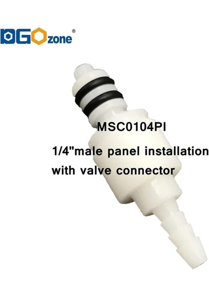 MSC0104PI Stili " -" Erkek Plastik Hızlı Bağlantı Sıvı Bağlantı Dgozone (Yurt Dışından) fiyatları