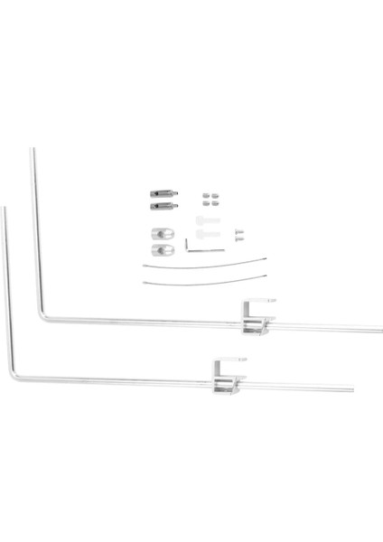 Gümüş Tarzı 1 Takım Pratik Akvaryum Hafif Raf Evrensel Balık Tankı Asma Braketi Gümüş (Yurt Dışından) fiyatları