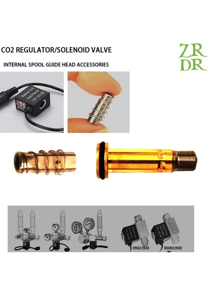 Bir Stil Zrdr Co2 Regülatörübasınç Düşürme Valflerisolenoid Valfiç Makara Kılavuzu Kafa Solenoid Valf Bobini Balık Tankı Co2 Aksesuarları (Yurt Dışından) fiyatları