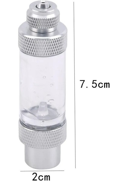 Çift Kafa Stili Akvaryum Çek Valf Tipi Tek Çift Kafa Regülatör Difüzör Co2 Kabarcık Sayacı Balık Tankı Kontrol Sayacı Kabarcık Ölçer (Yurt Dışından) indirimleri