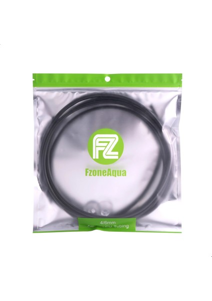 Siyah Stil Fzone Akvaryum Co2 Korumalı Boru Kimlik Ayakları Şeffaf Gıda Sınıfı Hava Hattı Borusu (Yurt Dışından)