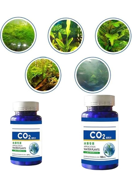 100 Adet Stil Adet Akvaryum Co2 Tablet Karbon Dioksit Difüzör Su Tesisi Için Çim Balık Tankı Aksesuarları Bitki Çim Tankı Yüksek (Yurt Dışından) indirimleri