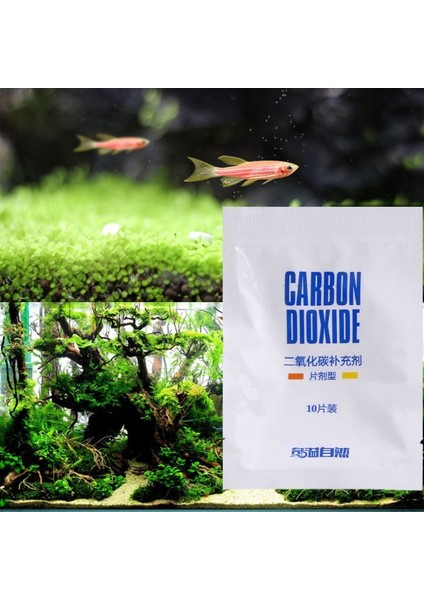 Akvaryum Co2 Tablet Karbon Dioksit Takviyeleri Balık Tankı Difüzör Su Tesisleri (Yurt Dışından) modelleri