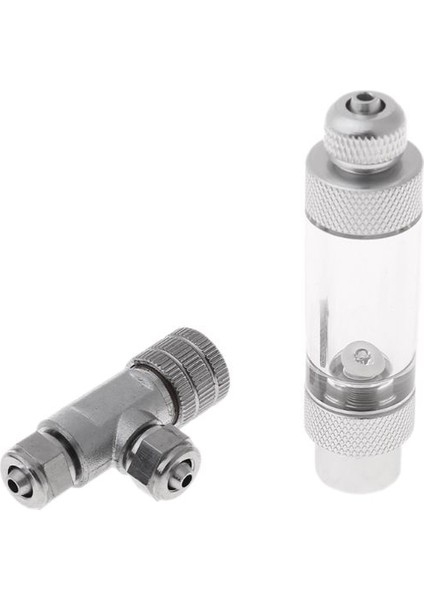 No.2 Tarzı Akvaryum Co2 Regülatörü Iğneli Vana Ayar Kiti Kabarcık Vanaları Sayacı Mini Co2 Tekli Çift Kafa Sistemi Balık Tankı Için (Yurt Dışından)