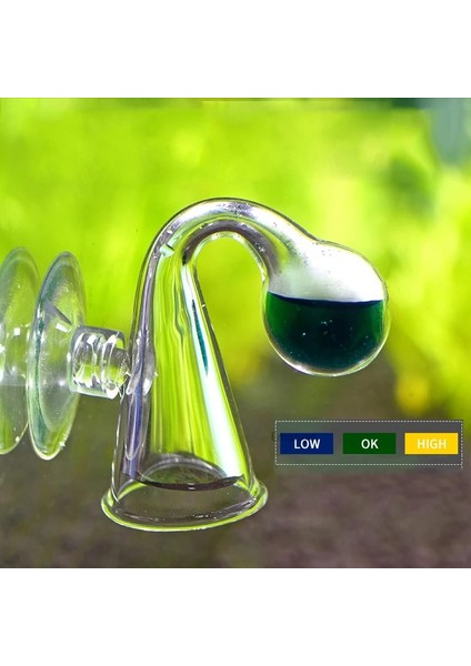 Type2 ve 15ML Stili Akvaryum Balıkları Tankı Co2 Diffüz Cam Damla Denetleyicisi Co2 Konsantrasyon Için Monitör Cam Damla Denetleyicisi Ph Uzun Vadeli Gösterge Test Cihazı (Yurt Dışından) modelleri