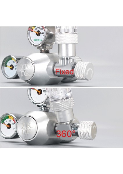 R101 Stili G58 DC12V Zrdr DC12V Akvaryum Co2 Regülatörü, Çek Valfli Kabarcık Sayacı Manyetik Solenoid Valf 360 ° Ince Ayar Valfi Karbondioksit (Yurt Dışından) indirimleri