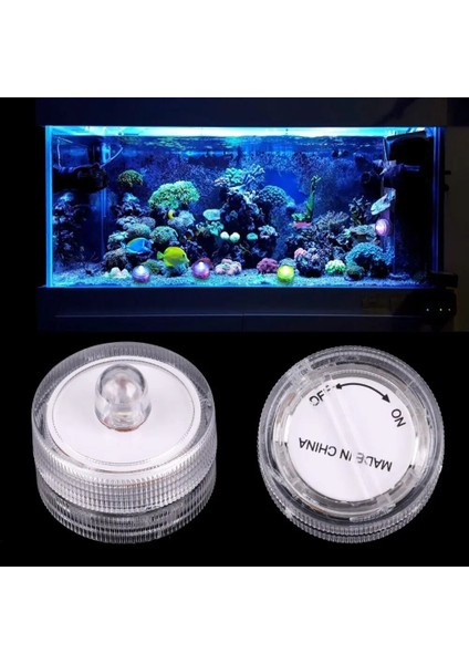 Çok Renkli Stil Yeni Balık Tankı Dekor Mum Şekli LED Lamba Balık Tankı Lambası Mini Aydınlatma Su Geçirmez Akvaryum Işığı (Yurt Dışından) modelleri