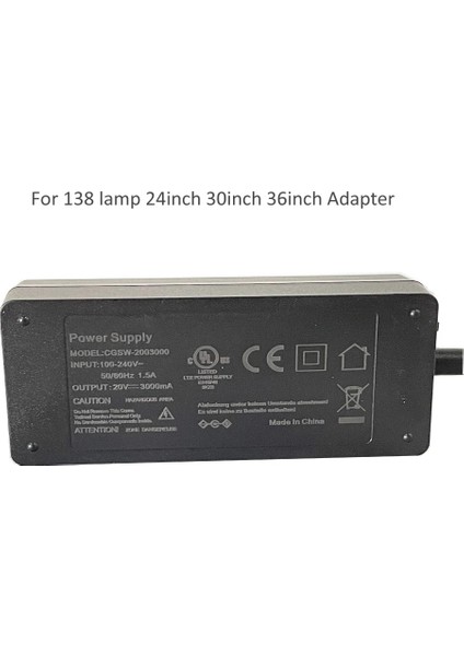 Ab Adaptör Stili Programma 8 Renk Otomatik Açık Kapalı Tam Spektrumlu LED Akvaryum Işık Adaptörü V 3A Için (Yurt Dışından) modelleri