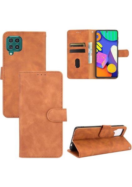 Samsung Galaxy F62/M62 Kart Tutucu Kickstand Tam Kapak ile Kılıf (Yurt Dışından) fiyatları