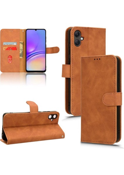 Kart Tutucu Kickstand Tam Koruma ile Samsung Galaxy A05 4g Için Kılıf (Yurt Dışından)