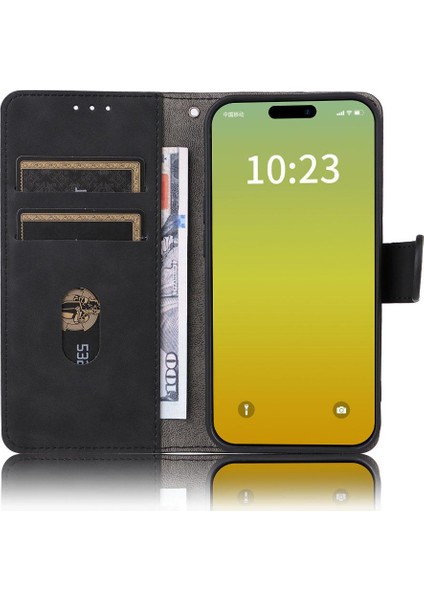 Iphone 15 Için Kılıf Pro Koruyucu Kapak Deri Folio Flip Case Tam (Yurt Dışından)