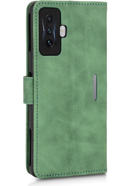 Xiaomi Poco F4 Gt Kart Ekleme Tam Koruma Deri Folio Kılıf (Yurt Dışından)