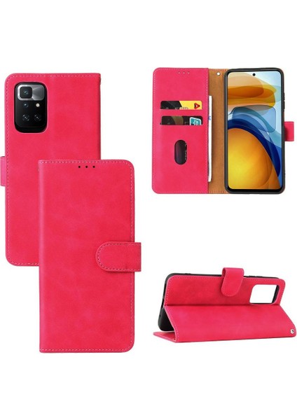 Kart Tutucu Kickstand Folyo ile Xiaomi Redmi 10 Kart Ekleme Için Kılıf (Yurt Dışından)