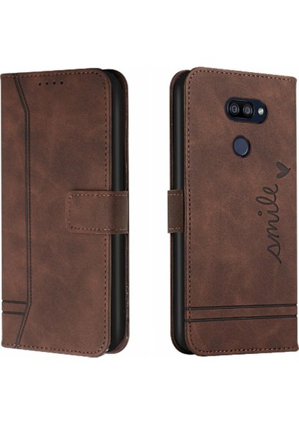 Lg K31 Manyetik Kapatma Kart Yuvaları Için Telefon Kılıfı Kapak El Kayışı Pu Flip (Yurt Dışından) fiyatları