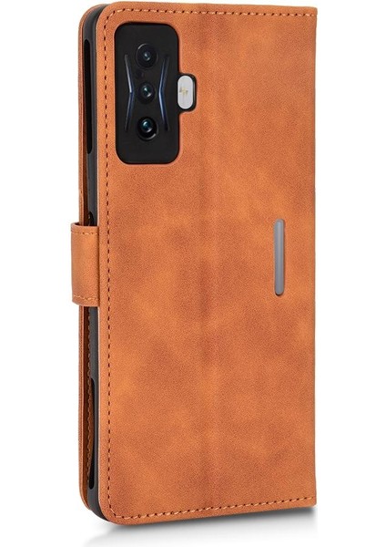 Xiaomi Poco F4 Gt Kart Ekleme Tam Koruma Deri Folio Kılıf (Yurt Dışından)