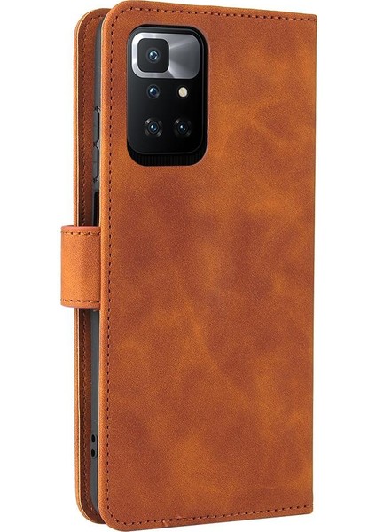 Kart Tutucu Kickstand Folyo ile Xiaomi Redmi 10 Kart Ekleme Için Kılıf (Yurt Dışından) modelleri