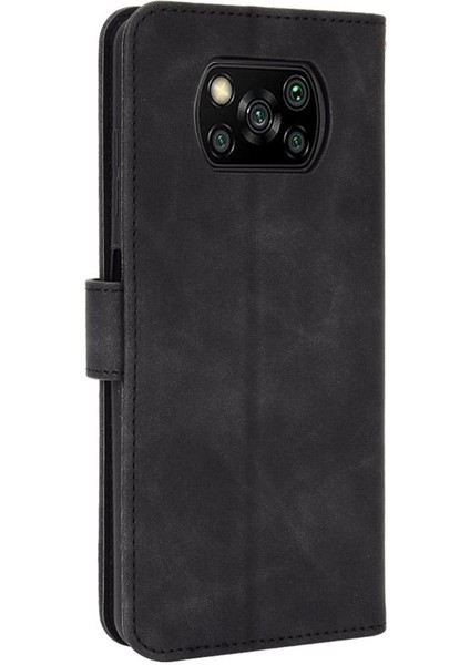 Kart Tutucu Kickstand Tam Koruma ile Xiaomi Poco X3 Nfc Için Kılıf (Yurt Dışından)