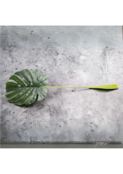 Dekoratif Gerçekçi Yapay Palm Yaprağı 75 cm A10269-09