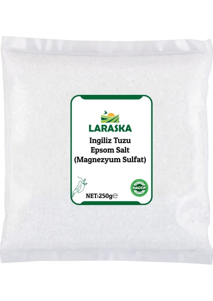 İngiliz Tuzu Epsom Tuzu Yenilebilir Magnezyum Sülfat Edible Epsom Salt 250 gr