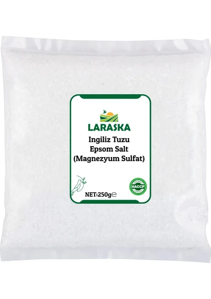 İngiliz Tuzu Epsom Tuzu Yenilebilir Magnezyum Sülfat Edible Epsom Salt 250 gr