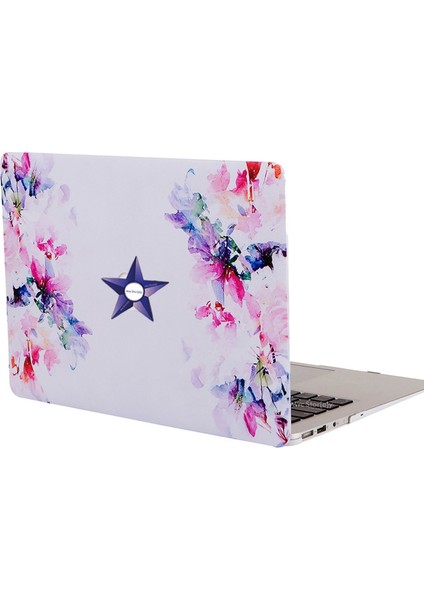 Macbook Pro Kılıf 13 inç Flower02 (Eski HDMI'lı Model 2012-2015) A1425 A1502 ile Uyumlu