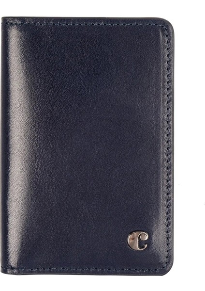 Lacivert Unisex Deri Kartlık 1981