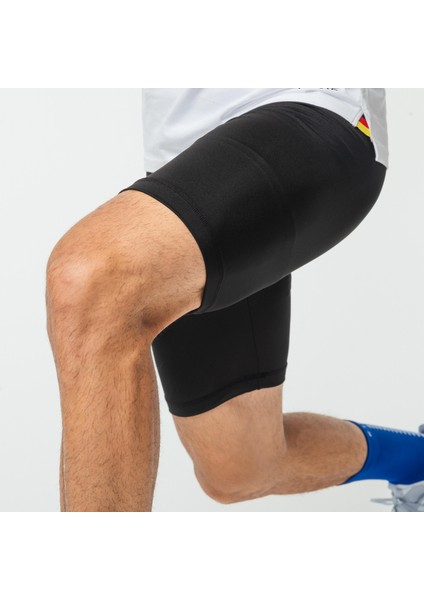 Kipsta Yetişkin Siyah Taytlı Şort - Keepcomfort 100 - Futbol modelleri