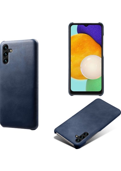 Samsung Galaxy A54 5g Için Koruyucu Telefon Kapağı, Buzağı Dokulu Pu Deri Kaplamalı Pc Cep Telefon Vaka Mavisi (Yurt Dışından) fiyatları