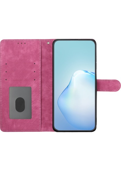 Samsung Galaxy A73 Için 5g Pu Deri Tam Koruma Kapağı Cilt Dokunma Cüzdanı Stand Telefon Kılıfı (Yurt Dışından)